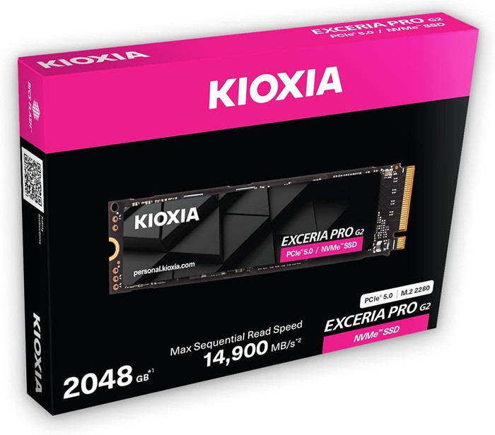 KIOXIA Exceria Pro G2 NVME 2TB | CdrInfo.com